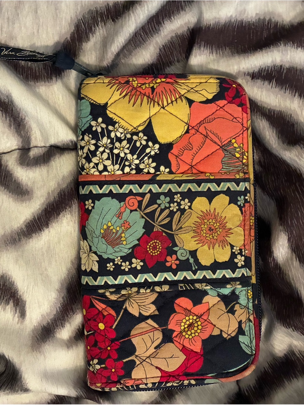 Vera Bradley Floral Quilted Wallet